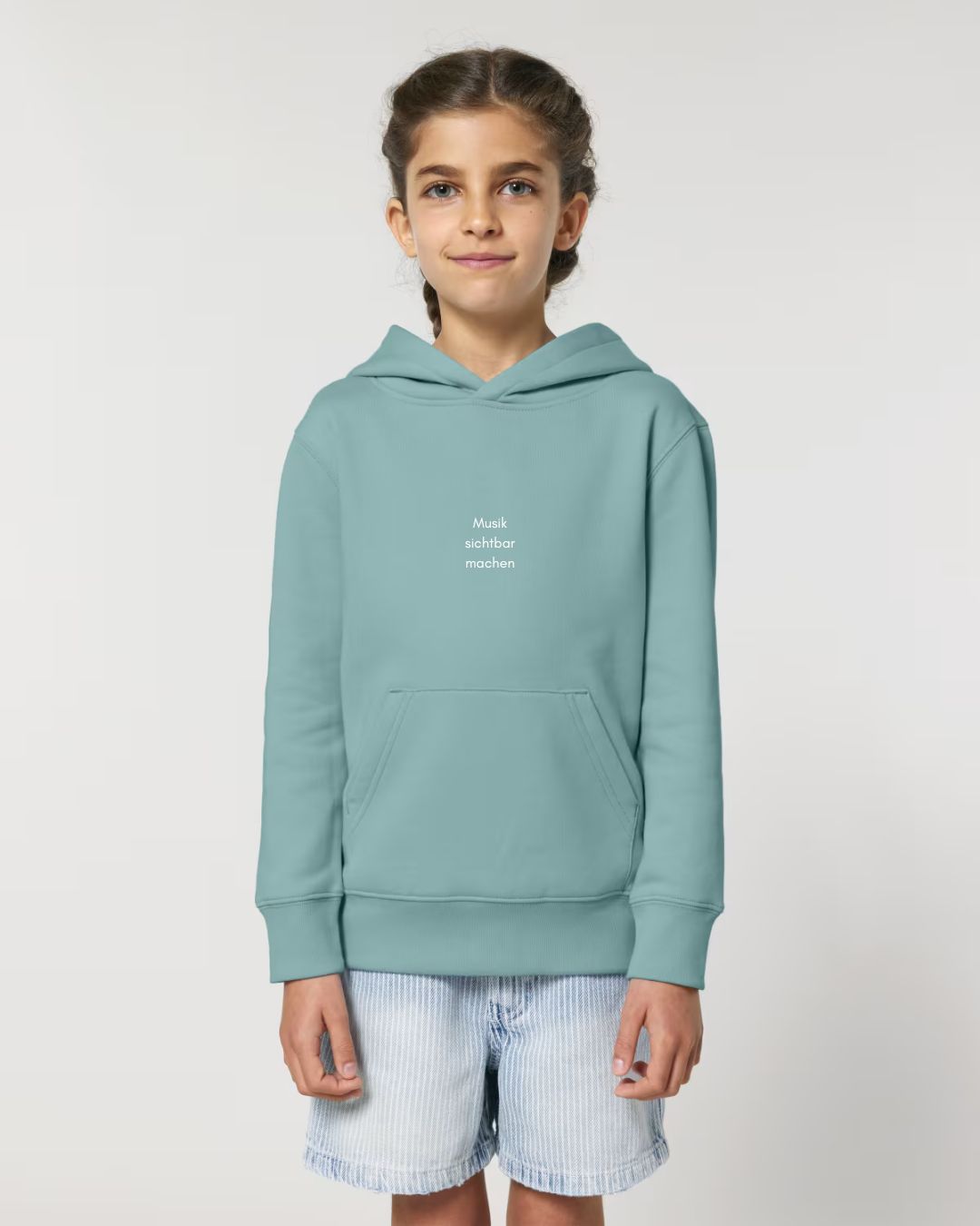 Hoodie-Sweater "Musik sichtbar machen" für KIDS