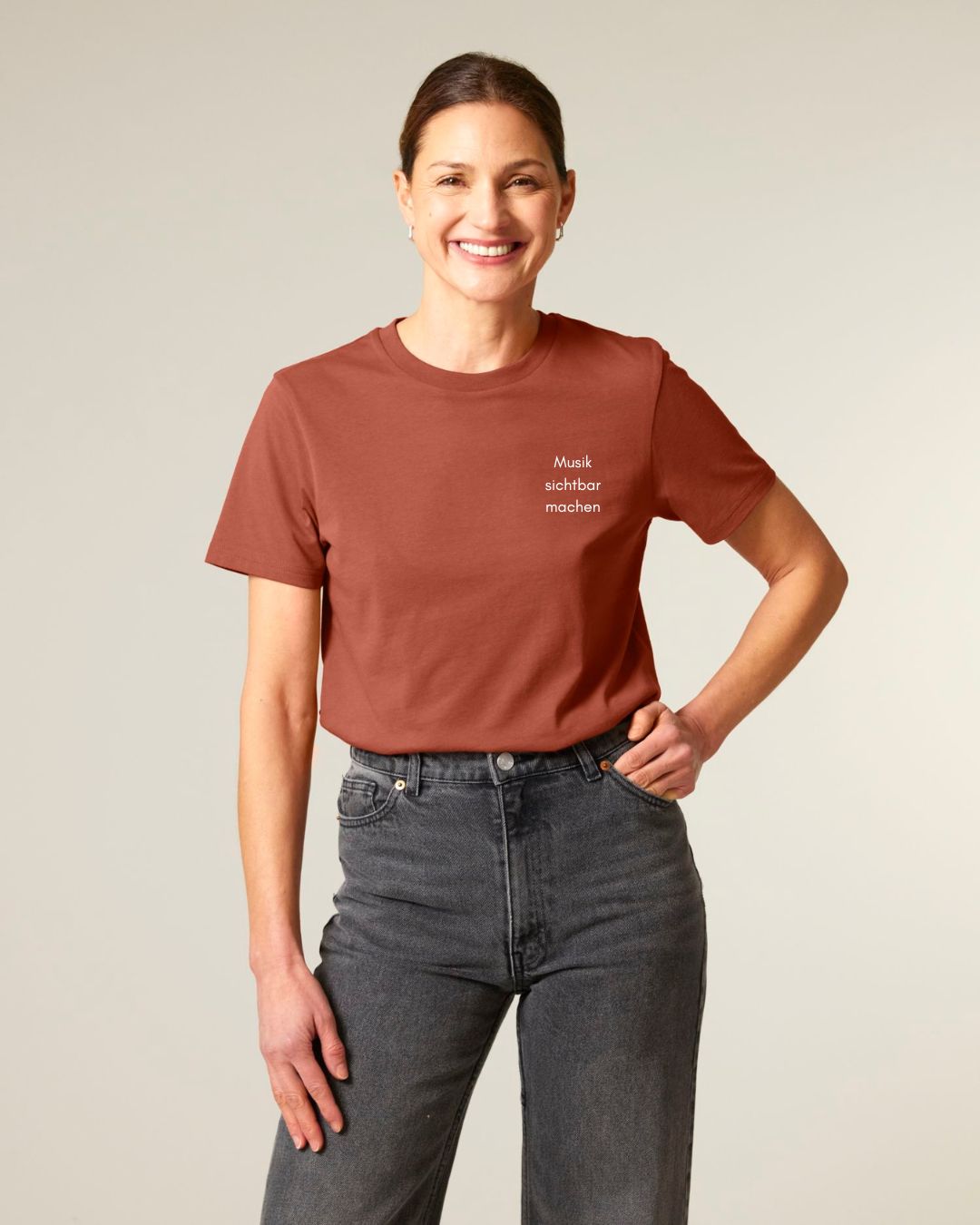 T-Shirt "Musik sichtbar machen" für ERWACHSENE