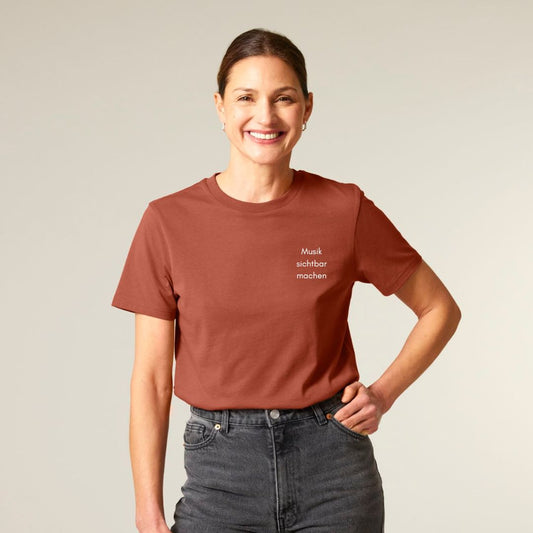 T-Shirt "Musik sichtbar machen" für ERWACHSENE