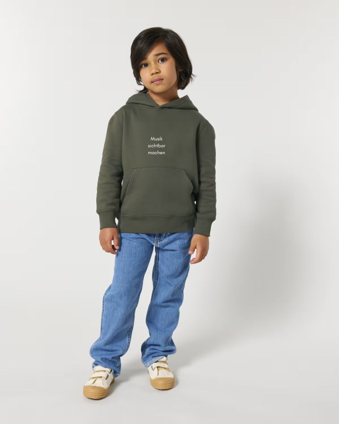 Hoodie-Sweater "Musik sichtbar machen" für KIDS