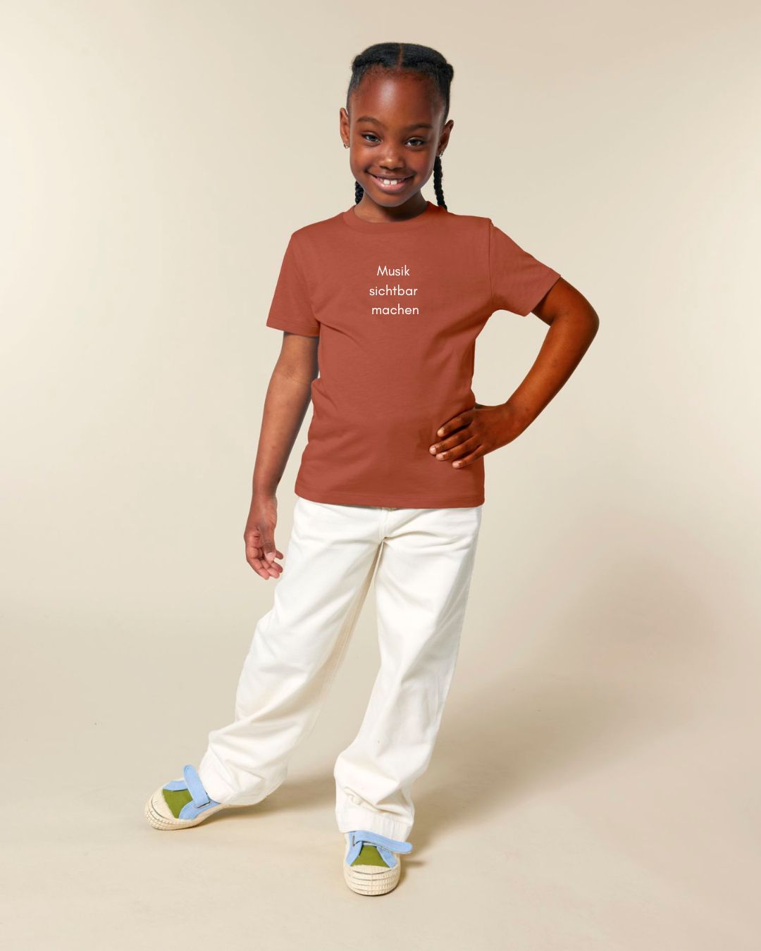 T-Shirt "Musik sichtbar machen" für KIDS