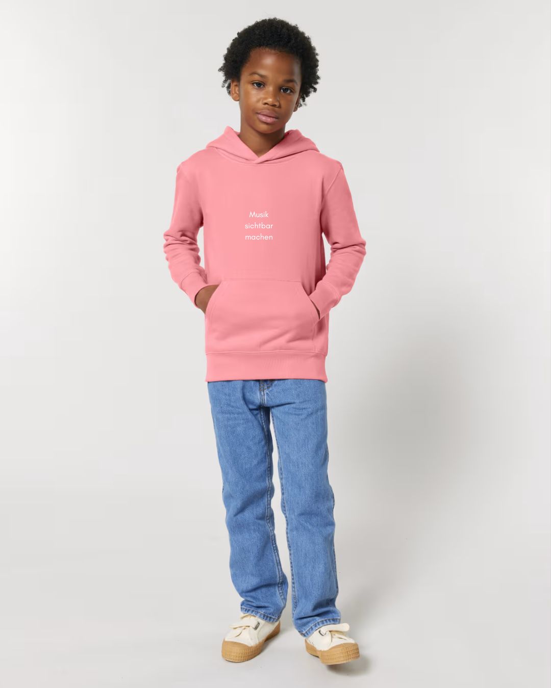 Hoodie-Sweater "Musik sichtbar machen" für KIDS