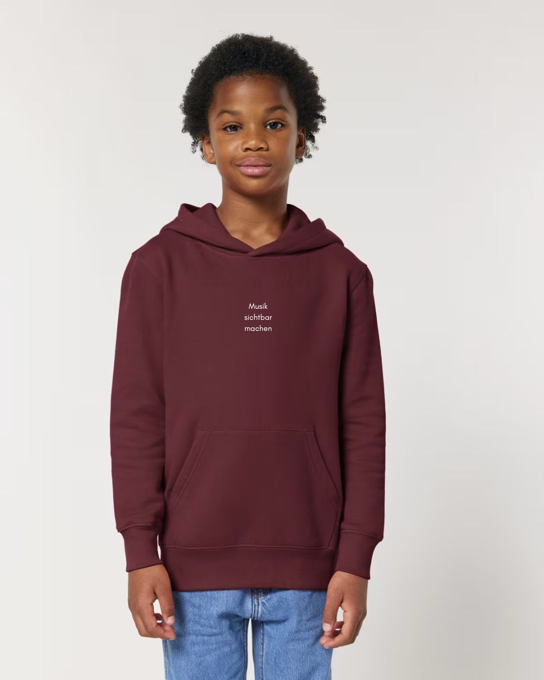 Hoodie-Sweater "Musik sichtbar machen" für KIDS
