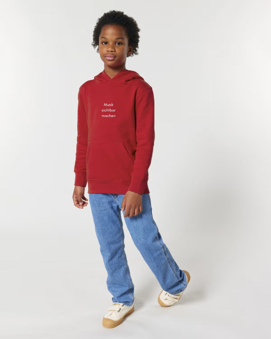 Hoodie-Sweater "Musik sichtbar machen" für KIDS