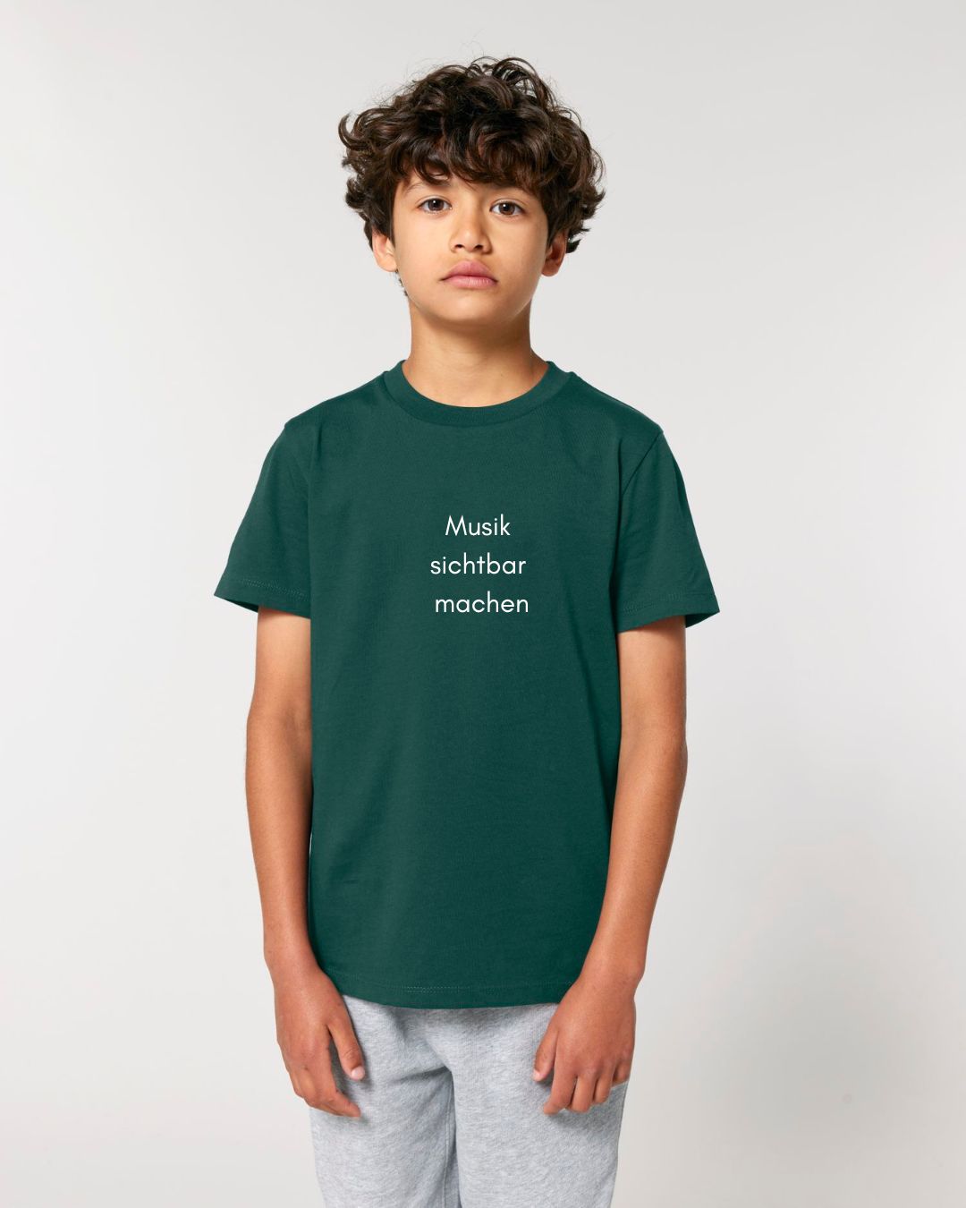 T-Shirt "Musik sichtbar machen" für KIDS