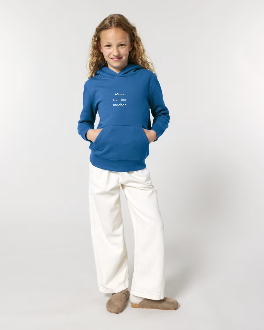 Hoodie-Sweater "Musik sichtbar machen" für KIDS
