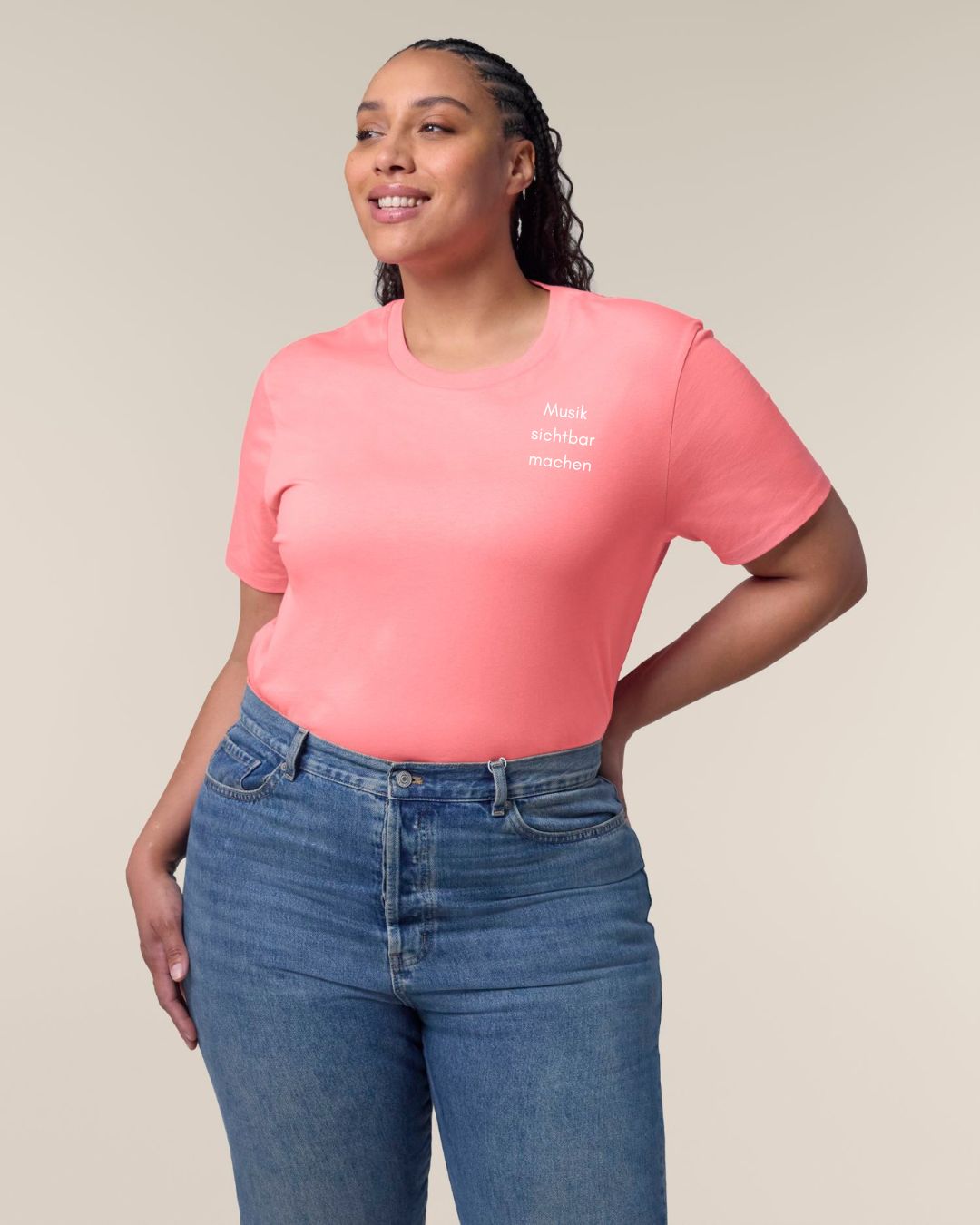 T-Shirt "Musik sichtbar machen" für ERWACHSENE