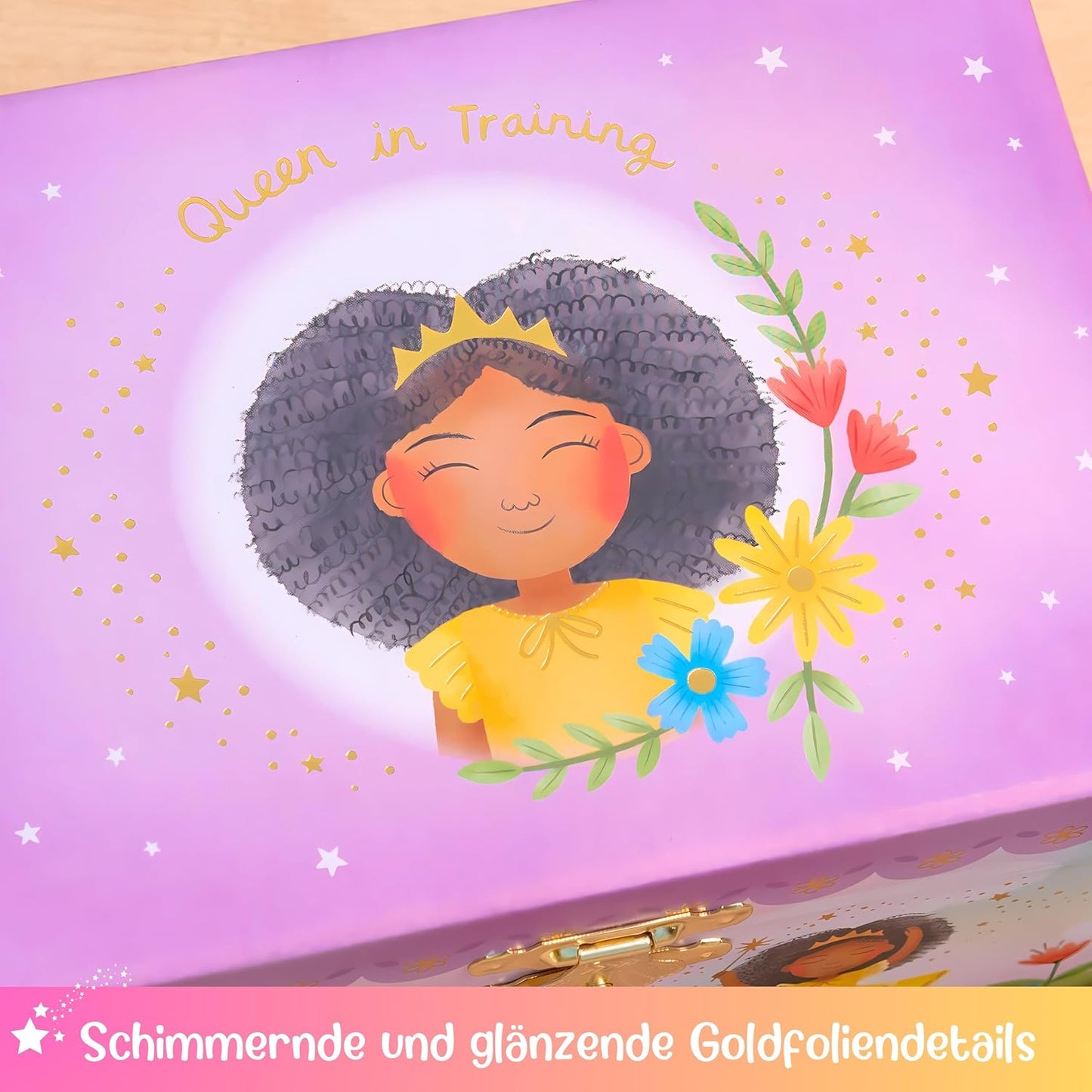 Schmuckschatulle mit Spieluhr & Spiegel – Ballerina Musik Box