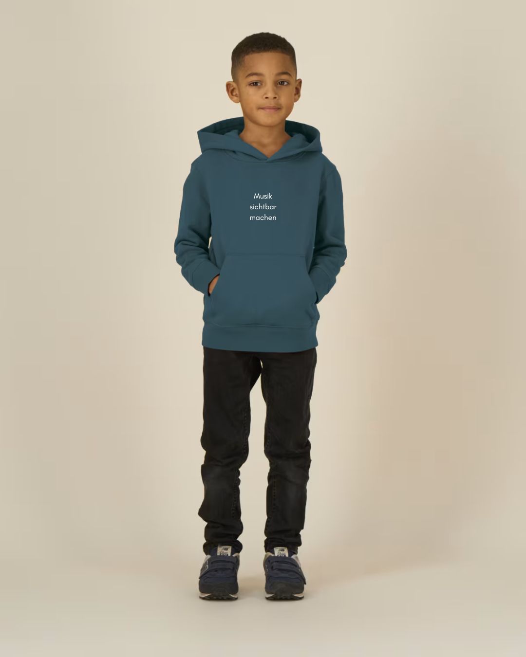 Hoodie-Sweater "Musik sichtbar machen" für KIDS