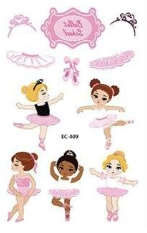 Kinder-Tattoos Tanz