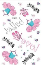 Kinder-Tattoos Tanz