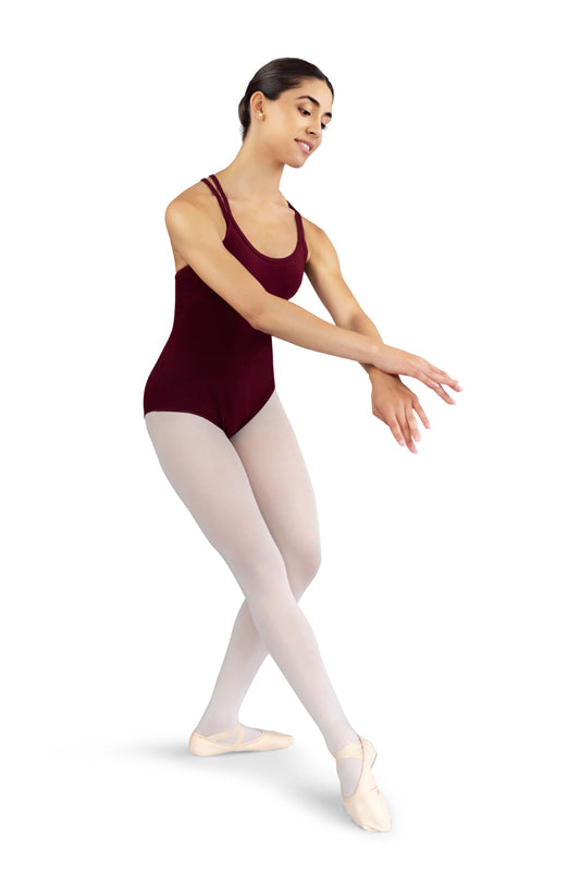 RUMPF Damen Kinder Ballett Trikot mit doppelten Spaghettiträgern