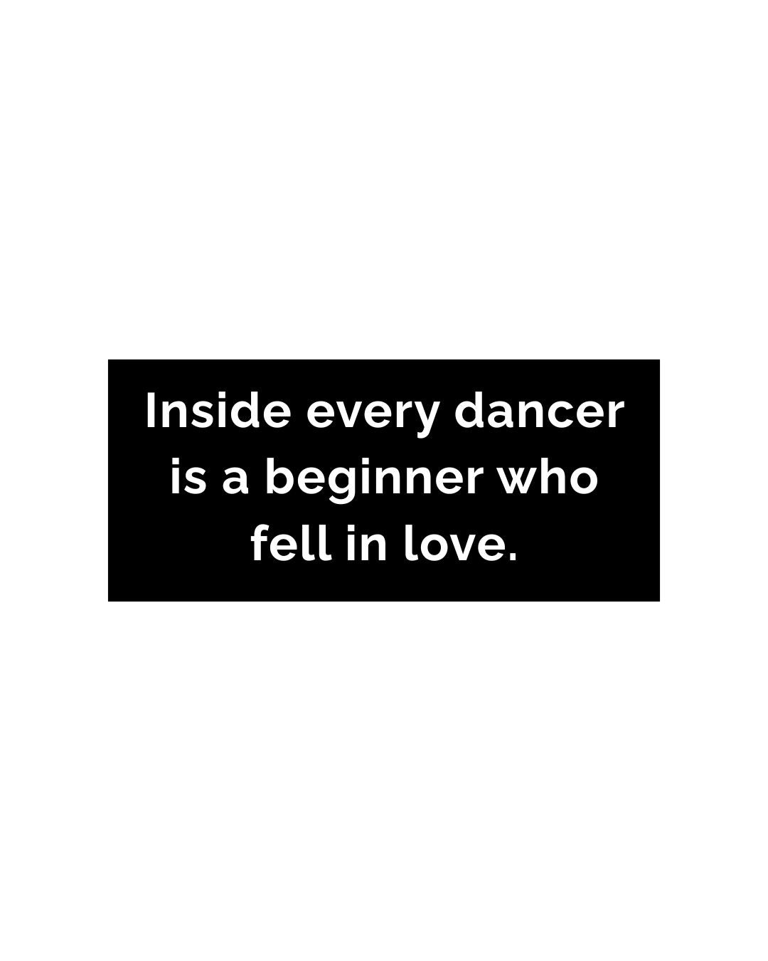Recycled Cotton Bag "Inside every dancer..."