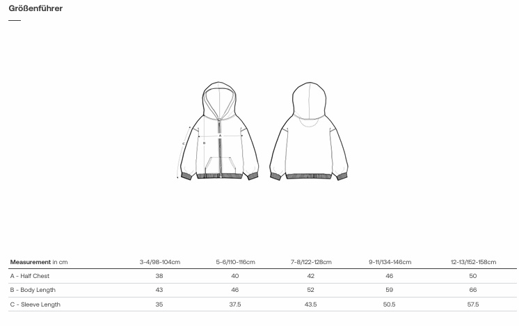 Sweat-Jacke mit Zipper "Musik sichtbar machen" für KIDS