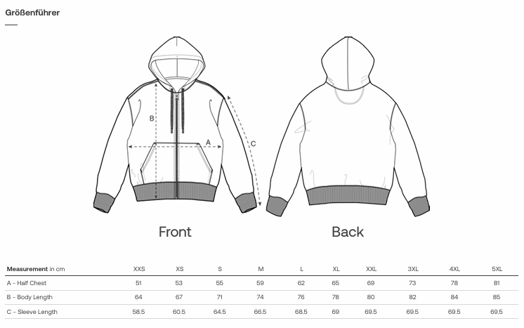 Sweat-Jacke mit Zipper "Musik sichtbar machen" für ERWACHSENE