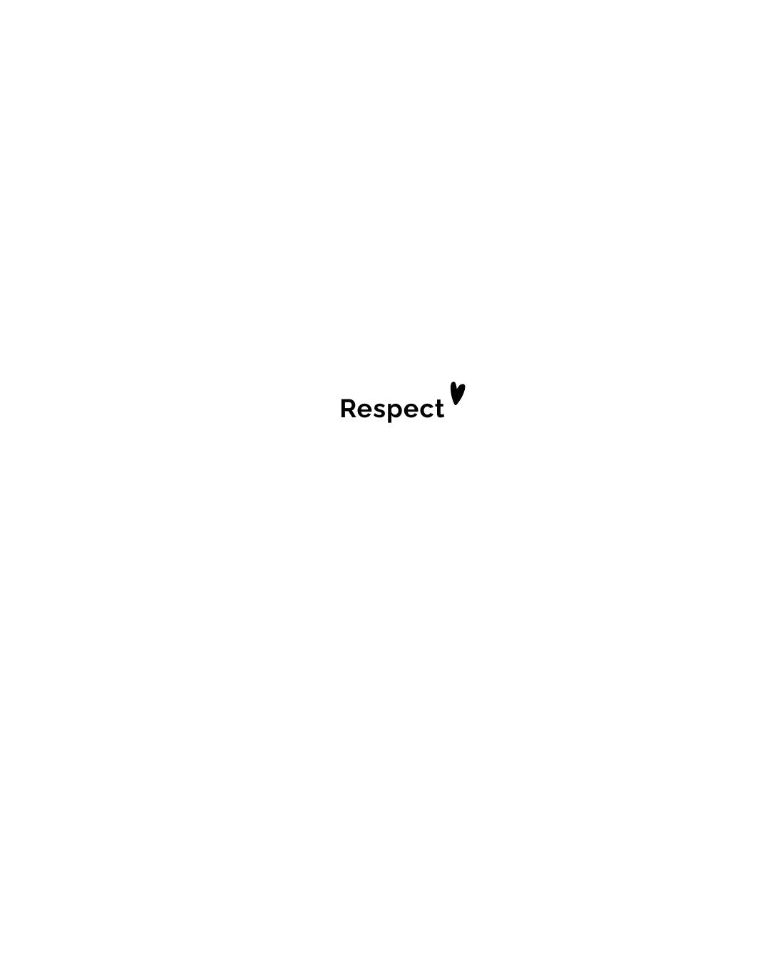 Women´s Tri-Blend Cropped T "Respect"